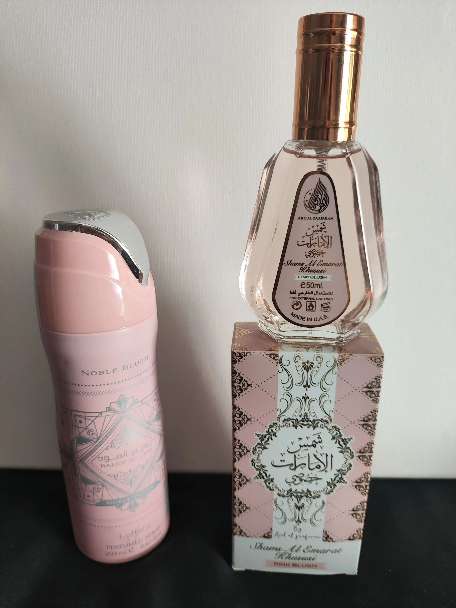 Déodorant noble blush Lattafa+ 50 ml Pink blush
